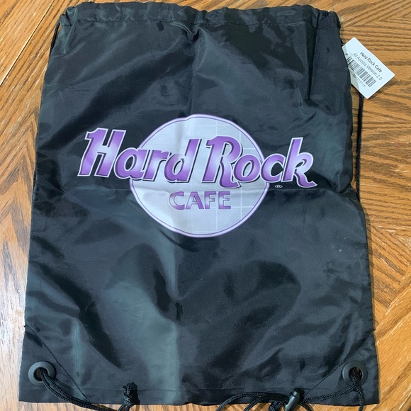 Hard Rock Cafe Bags Nwt Hard Rock Cafe Draw String Backpack Poshmark